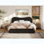 Grand lit plateforme tapissier avec lattes en bois-169728369-169728368
