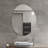 Asymmetrical Bathroom Wall Mirror