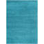 Tapis turquoise tissé à la machine Deatherage-662684092