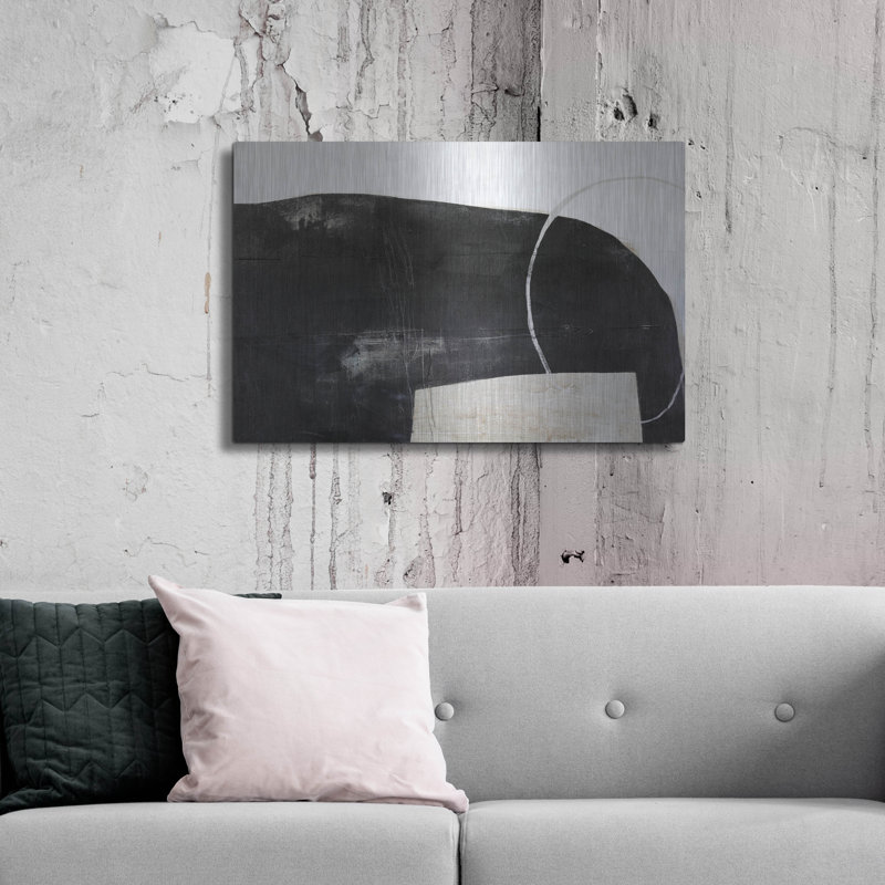 «Sort Of Stone Variation» par Porter Hastings, art mural en métal, H 24 po x l 36 po