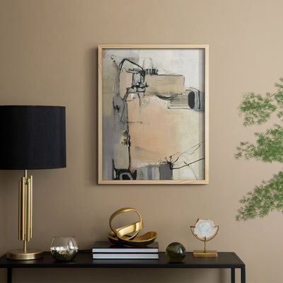 Sandstone Framed Print - Solid Wood