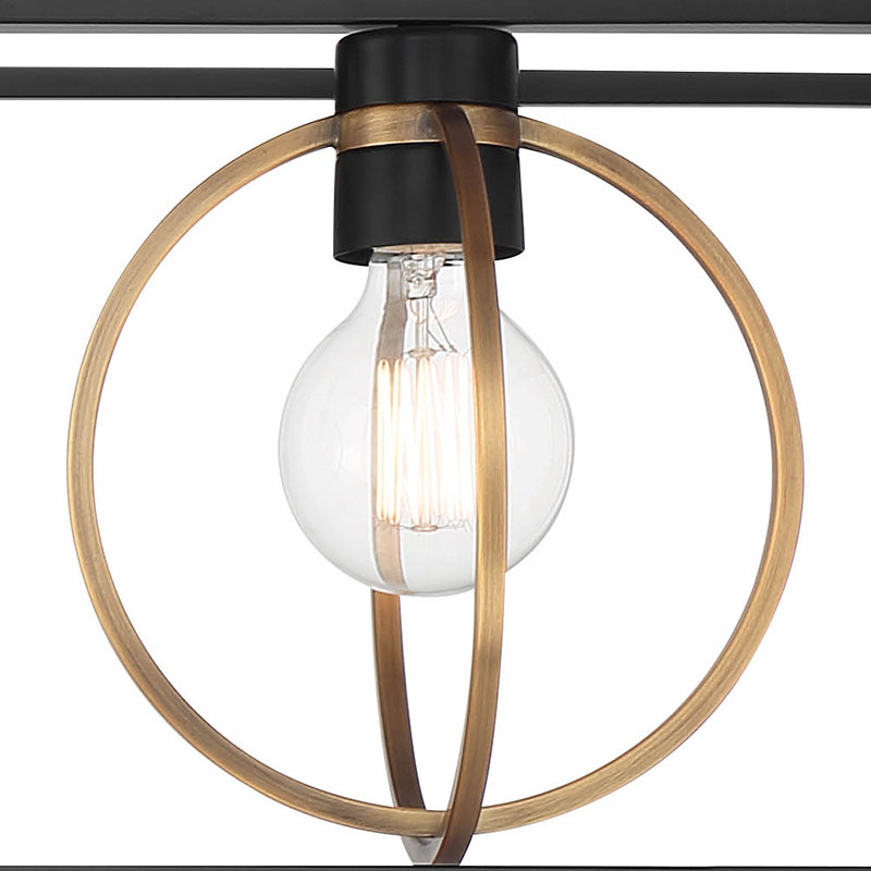 Luminaire suspendu pour îlot de cuisine 3 lumières Sayonara