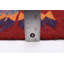 Kilim rouge foncé audacieux et coloré 6 pi 9 po x 9 pi 5 po
