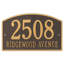 Plaque d'adresse murale sur 2 lignes Legacy-621655151-621655149