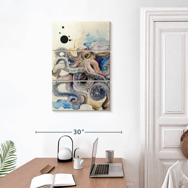 Brampt Dreamy Octopus, 32" H x 20" W