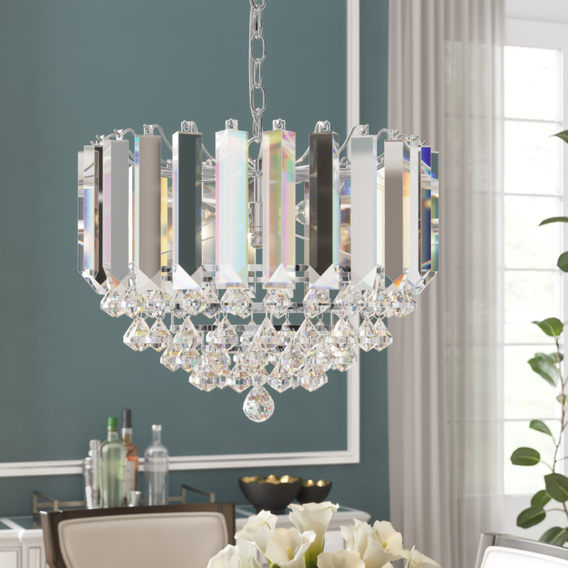 Lustre en cristal 2 lumières Chantavia