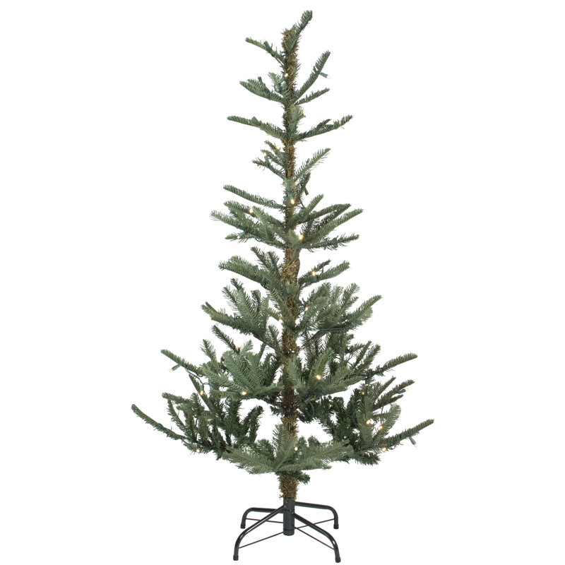 Sapin de Noël artificiel 7,5 pi pré-éclairé Nordmann - lumières DEL claires et chaudes