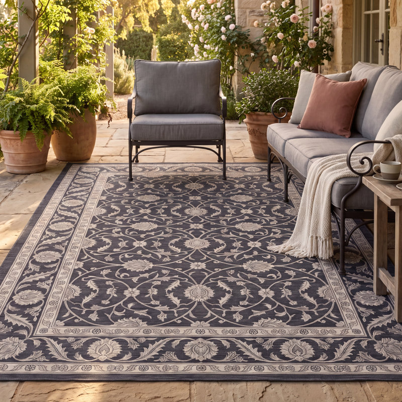 Tapis Cove2 traditionnel à motif floral intégral gris ivoire beige, lavable à la machine, antidérapant, à poils courts, pour l'intérieur et l'extérieur, adapté aux animaux domestiques, idéal pour le salon, la chambre, la salle à manger, l'entrée, le corridor ou le bureau.
