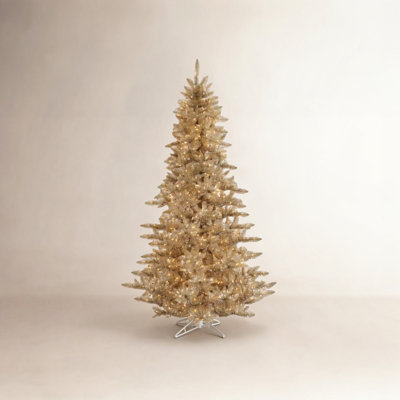 Champagne Fir Pre-Lit Christmas Tree