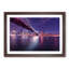 Brooklyn Bridge in New York City in Abstract - Picture Frame Painting Print-55681244-55681247