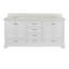 Larosa 72'' Double Bathroom Vanity with Top-2139807050-2036411530