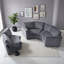 Canapé modulaire courbé modulaire en chenille 3 places avec sièges profonds et coussins et housses amovibles-1558813542