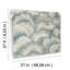 Papier peint Abalone Lavender Fans-100253500