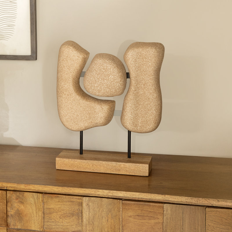 Sculpture de table Lego, H 17,5 po x l 4 po x P 14,5 po
