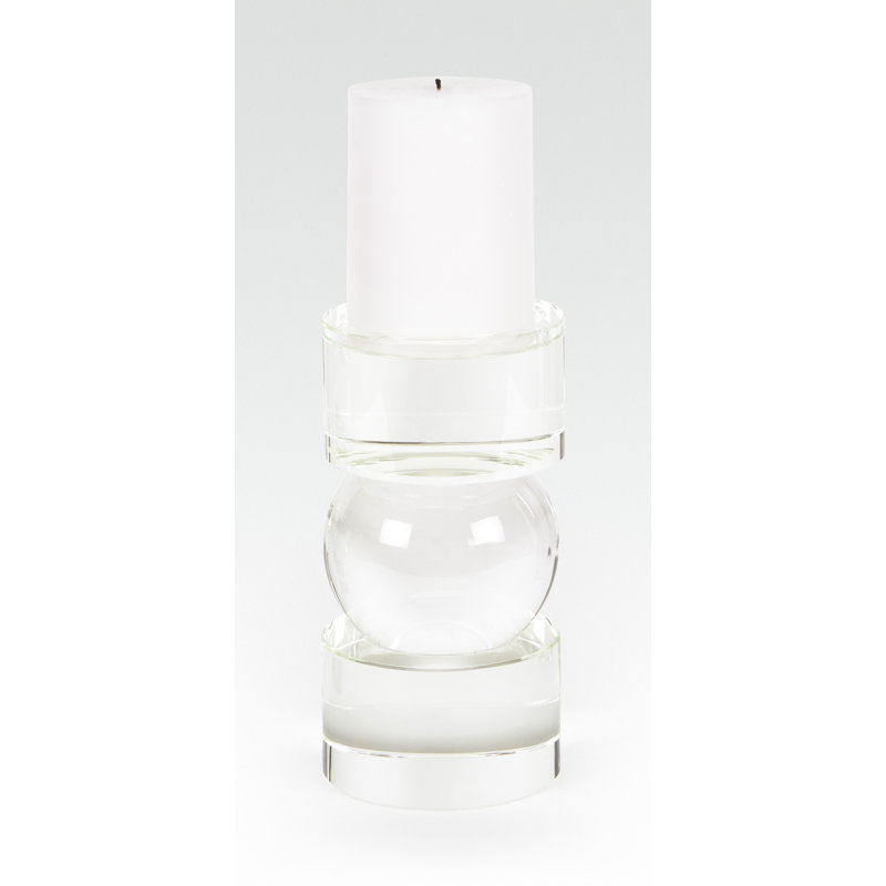 Petite chandelles en cristal, H 6 po x l 4 po x P 4 po