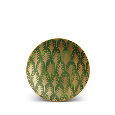Fortuny Melagrana Canape Plate - (Green)