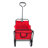 Folding Wagon Garden Shopping Beach Cart (Red)-114400064