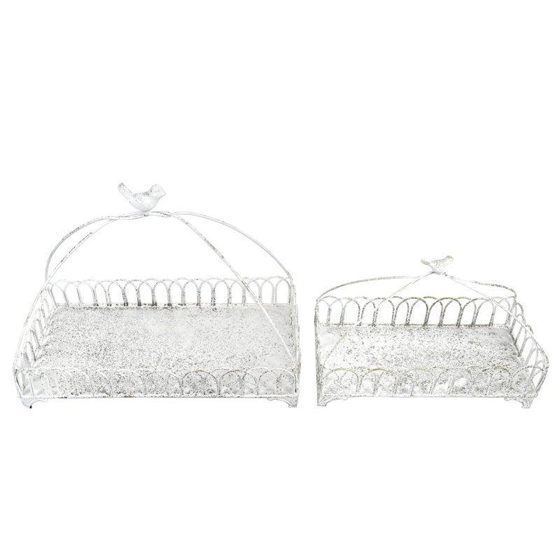 Perfume Make Up Tray Set Of 2