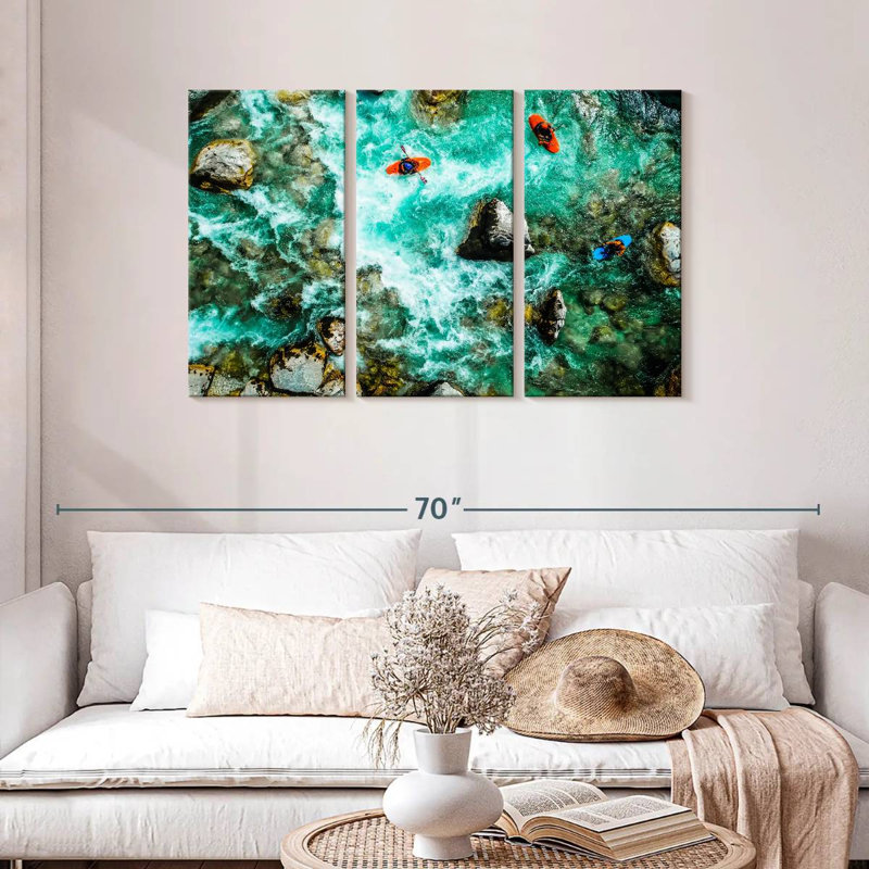 Sireci Soca River Kayaking, 28" H x 45" W