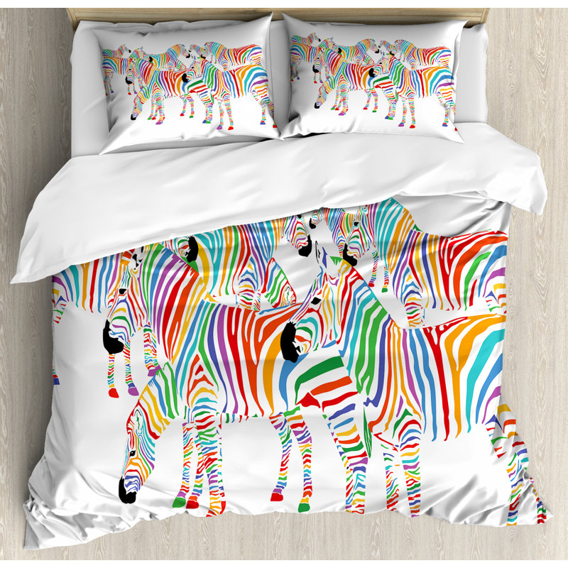 Eclectic Polyester Duvet Cover