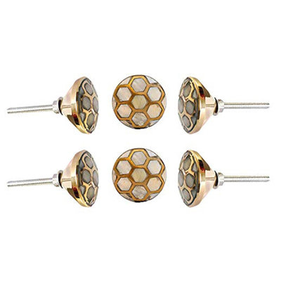 Allura 1.41" Diameter Mushroom Knob Multipack