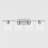 Hicklin 32 in. 3-Light Modern Dimmable Vanity Light with Clear Glass Shade-497823733