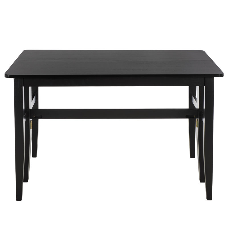 Clive Folding Dining Table, Black