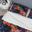 Enchanted Noir Moody Patterns II - Ensemble de housse de couette floral - Polyester microfibre-596523440