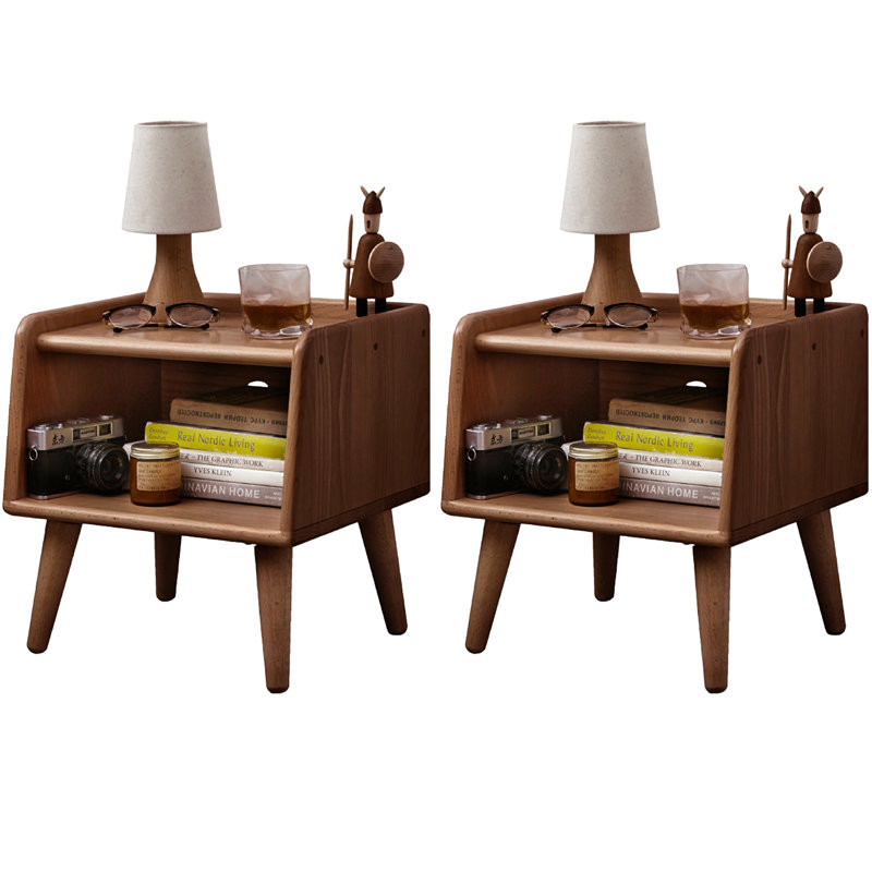 Table de chevet avec rangement moderne Modern Nightstands (ensemble de 2)