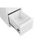 Classeur en métal avec serrure - 4 tiroirs pour un rangement sécuritaire compatible avec format légal / lettre blanc verrouillable 4 améliore l'apparence du bureau-57089060