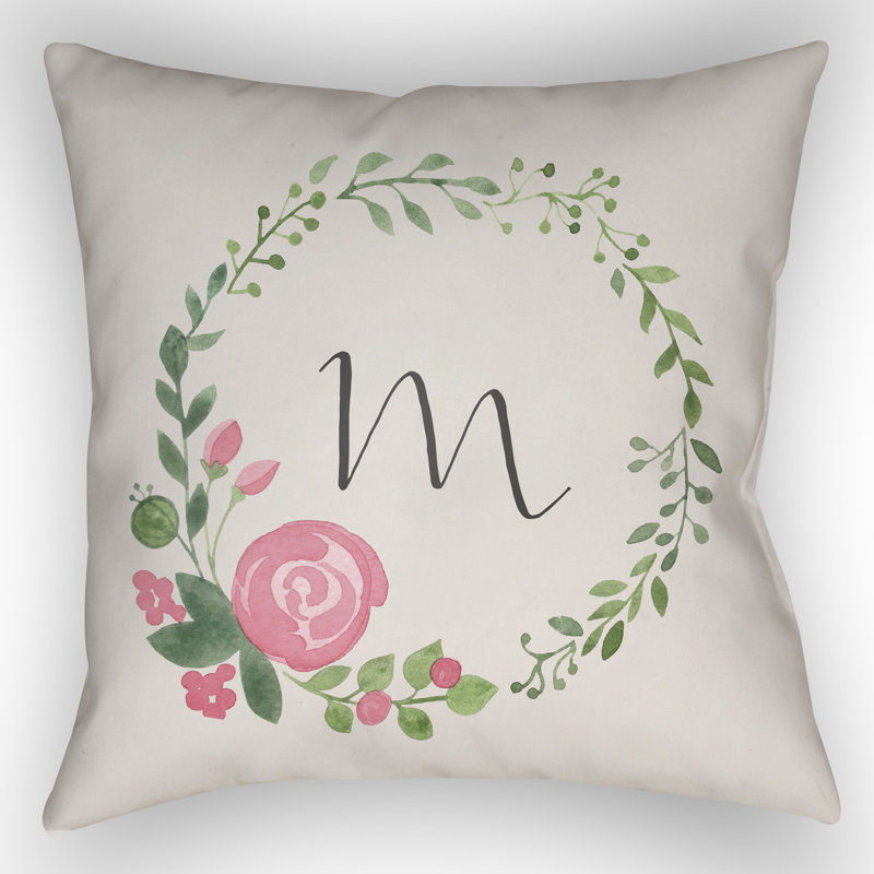 Coussin décoratif d'intérieur/d'extérieur, H 18 po x l 18" x P 4 po, M