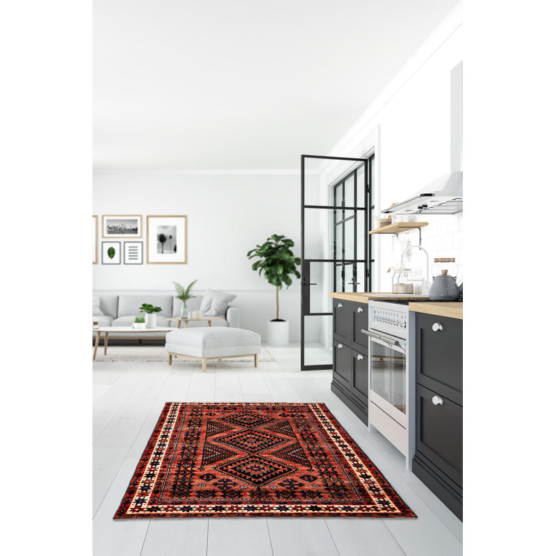 Tapis cuivre Melis Vintage 5 pi 7 po x 7 pi 10 po