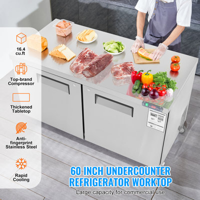 Réfrigérateur commercial 60 "60"