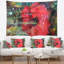 Tapisserie de dessin en acrylique en polyester avec accessoires suspendus inclus-28490068