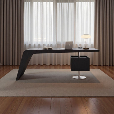 Bureau moderne en bois massif minimaliste italien moderne