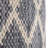 Edgeley 18"W Jute and Cotton Round Pouf with Diamond Pattern-502304537