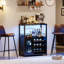 Bar avec armoire à vin amovible avec lumières DEL