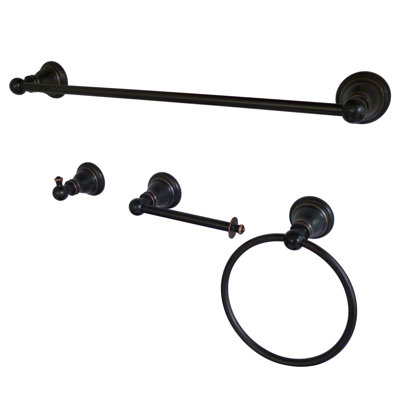 Kingston Brass American Classic 4-Piece Bathroom Hardware Set