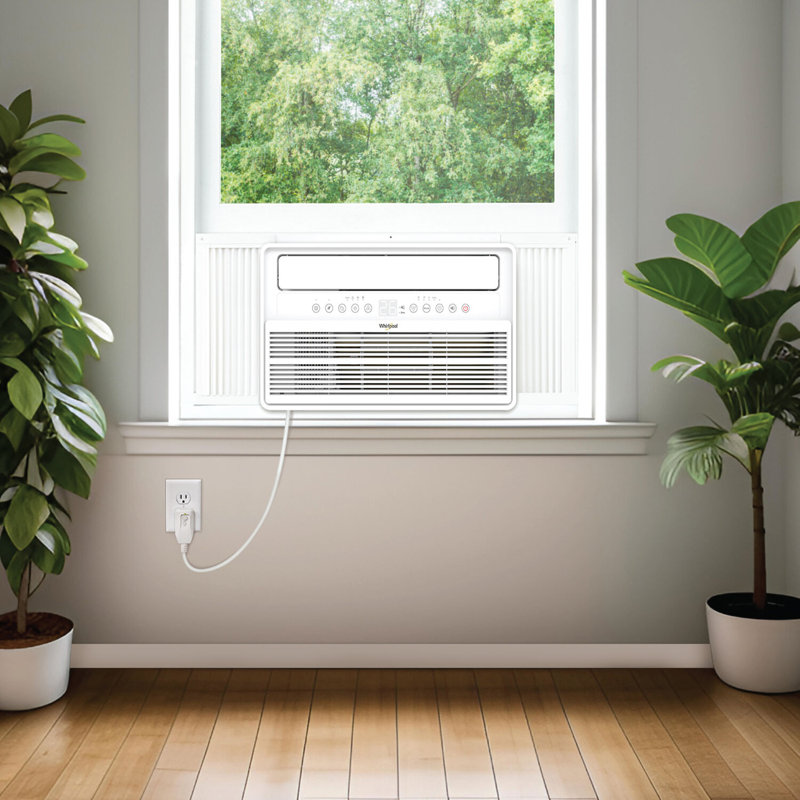 10,000 BTU White Window Inverter Air Conditioner with Remote Control