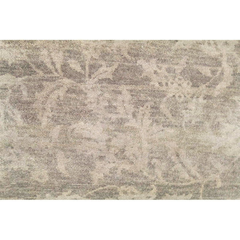 Neo Villa Floral Area Rug in Gray/Taupe