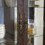 Vitrine 2 portes avec portes en verre trempé, vitrines avec panneau arrière en miroir et tablettes réglables, vitrine éclairée pour la maison, le bureau-50979096