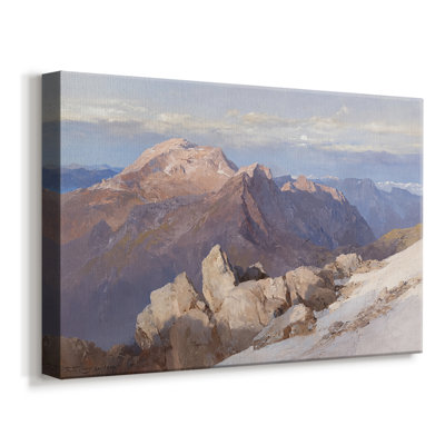 Mountain Landscape-Edward Theodore Compton-Gallery Wrapped Canvas-1900