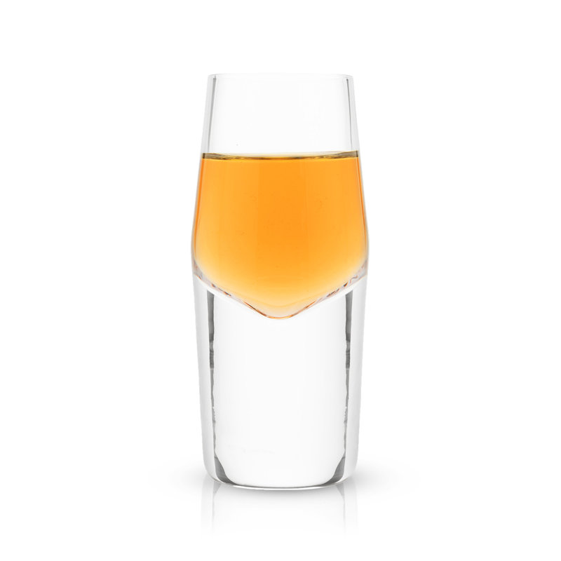 Raye Heavy Base Crystal Shot Glasses