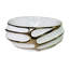 Blue Elephant 450.9mm L x 457.2mm W Gold Oval Sink