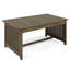 Armoire de bout en bois pour jardin - Complétez votre table basse pour améliorer votre espace extérieur