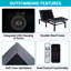 Lit réglable massant avec télécommande sans fil, Bluetooth et application Sterner Zero Gravity-224794337