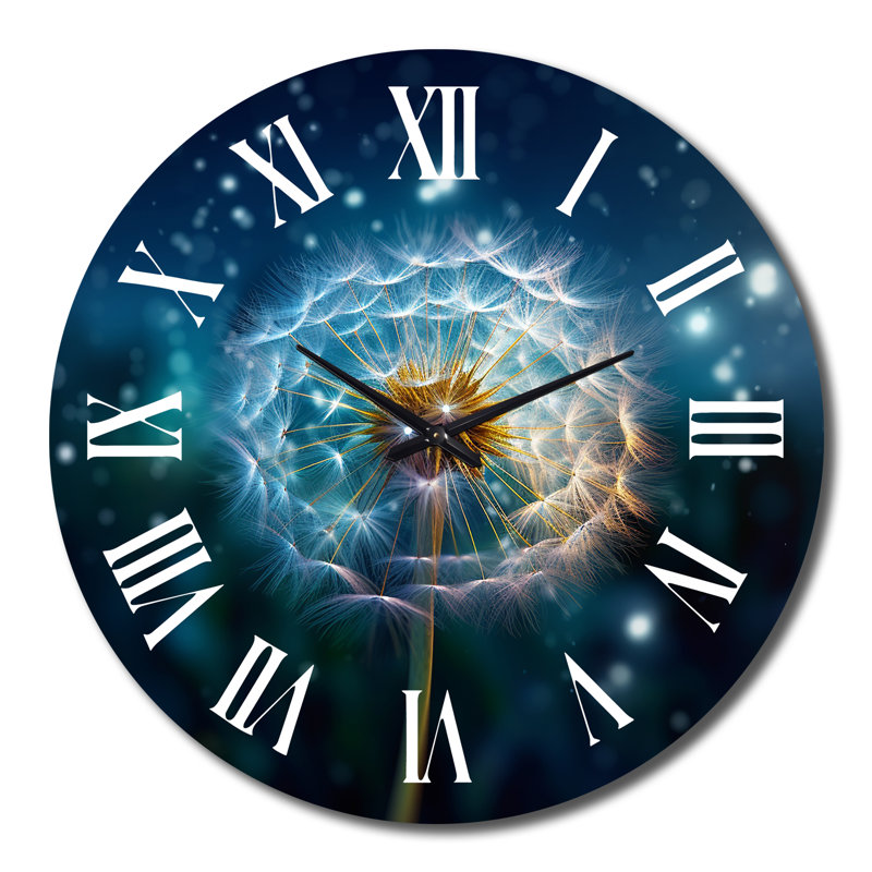 Horloge murale Dandelion, Très grand