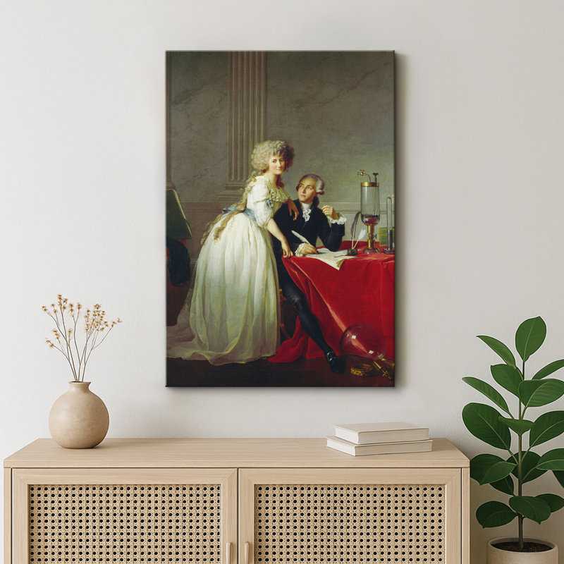 «Enlightenment Era», images de portrait de penseurs scientifiques, impression sur toile encadrée, Toile tendue