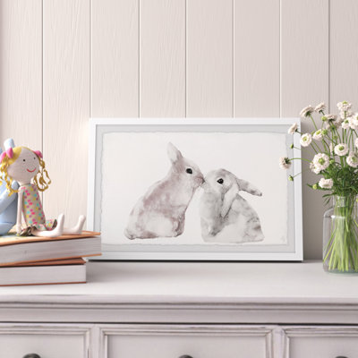 «Elma Mindenmines Sweet Bunnies», reproduction encadrée