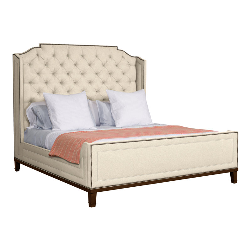 Michael Weiss Queen Glenwood Bed, Casa Blanca, Kimoni Natural, Yes
